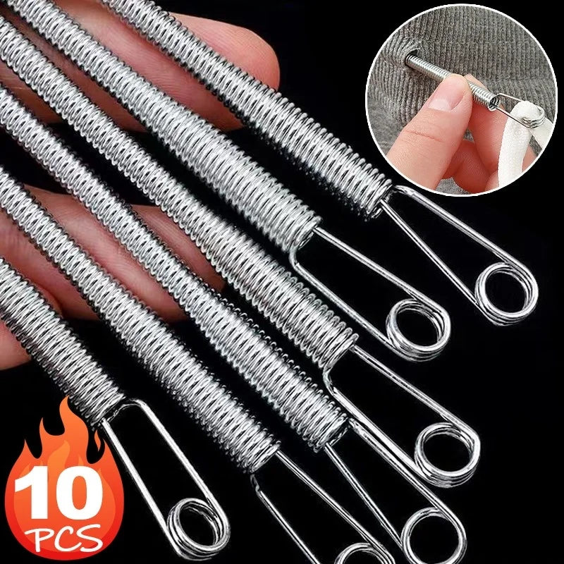 Essential Rope Threading Tool Bendable Spring Drawstring