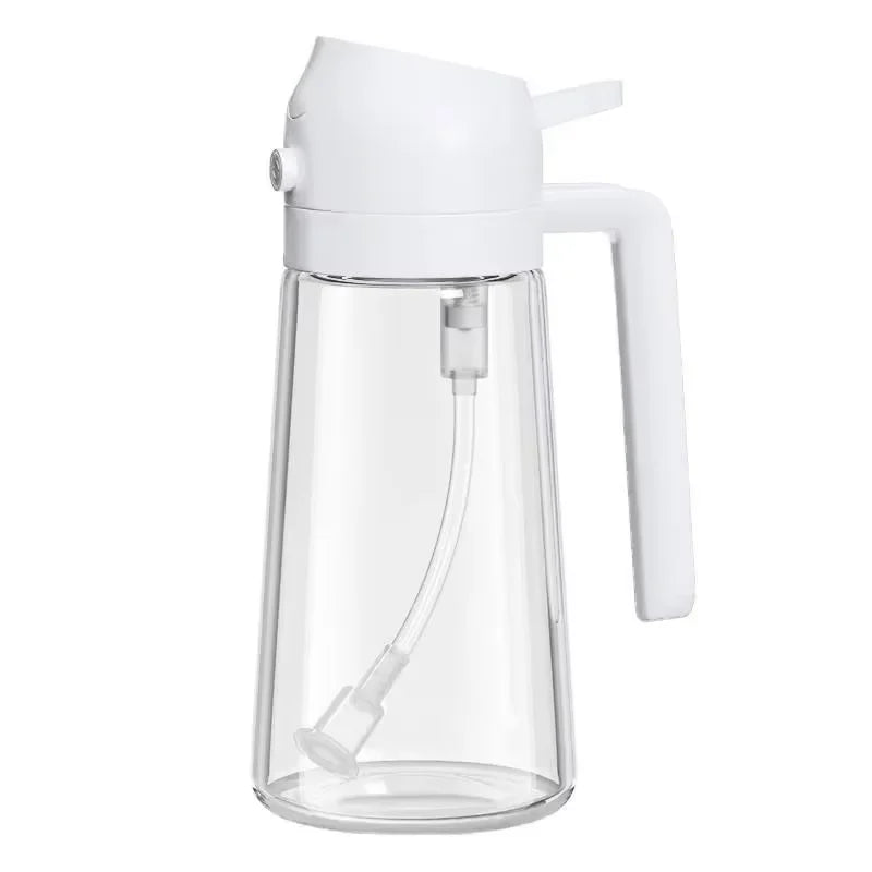 2-in-1 Essential Kitchen Oil Sprayer and Dispenser Bottle