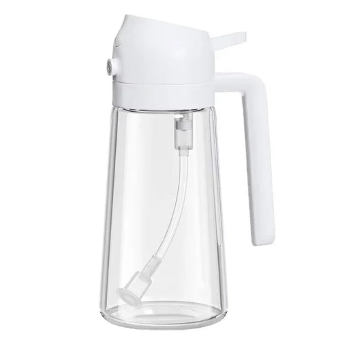 2-in-1 Essential Kitchen Oil Sprayer and Dispenser Bottle